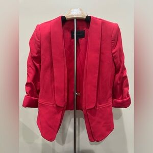 BCBGMaxAzria Red Blazer Jacket